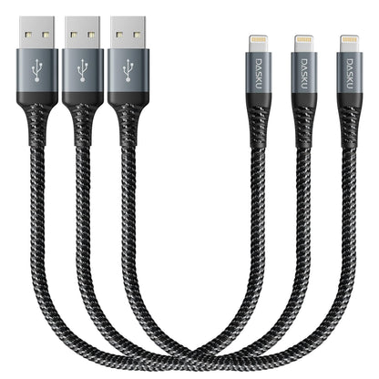 Ultra-Long 10Ft MFi Certified iPhone Charger Cable - 3 Pack Braided Lightning Cords for All iPhone Models & iPad