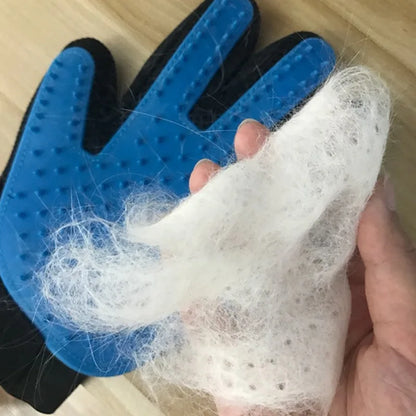 Premium Pet Grooming Glove - Effortless Deshedding & Relaxing Massage for Cats and Dogs