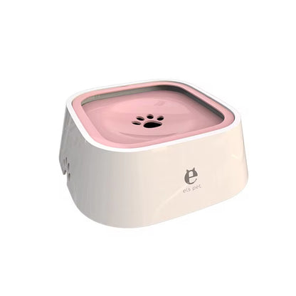 Introducing the Splash-Free Floating Pet Water Bowl - Perfect for Dogs and Cats!