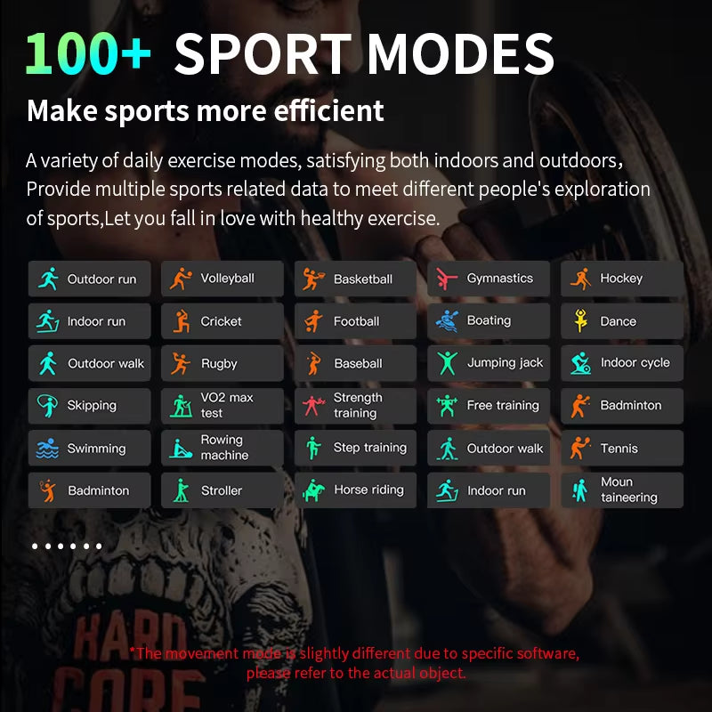 LIGE 2025 Smart Watch - Ultimate Fitness Tracker with Wireless Charging, Bluetooth Calling & Customizable Faces for Everyone