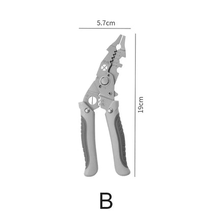 Ultimate Electrician's Multi-Function Wire Stripping and Crimping Pliers - A Must-Have Tool for Professionals