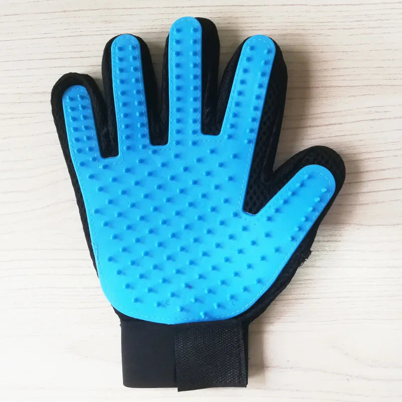 Premium Pet Grooming Glove - Effortless Deshedding & Relaxing Massage for Cats and Dogs