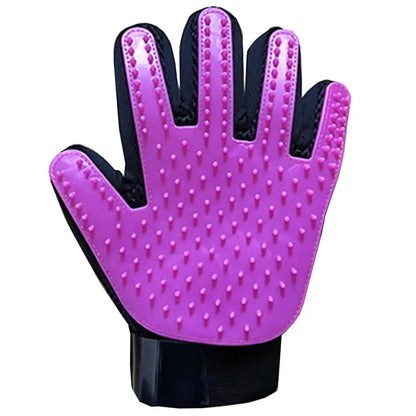 Premium Pet Grooming Glove - Effortless Deshedding & Relaxing Massage for Cats and Dogs