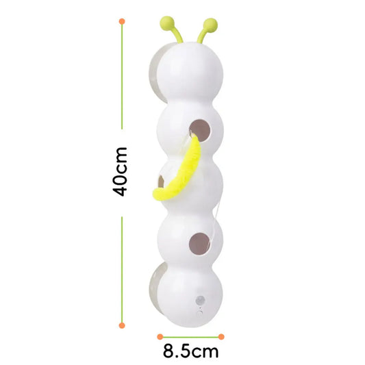 Exciting Rechargeable Interactive Caterpillar Cat Toy - Motion-Activated Fun for Indoor Kittens!