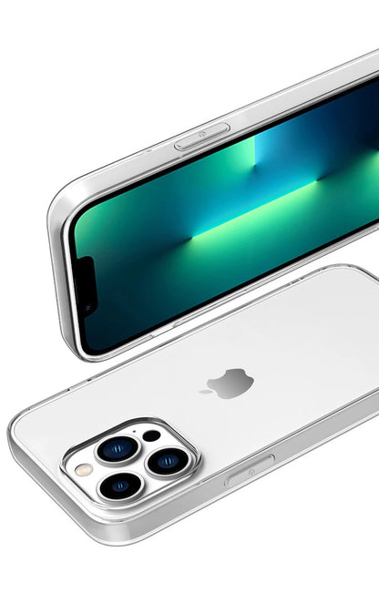 Ultra-Thin Clear Silicone Case for iPhone 15/14/13/12/11/Pro/XS Max/Mini/XR/X/7/8/6S Plus/6/SE (2020-2022) - Perfect Blend of Protection and Style!