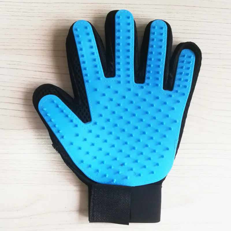 Premium Pet Grooming Glove - Effortless Deshedding & Relaxing Massage for Cats and Dogs