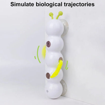 Exciting Rechargeable Interactive Caterpillar Cat Toy - Motion-Activated Fun for Indoor Kittens!