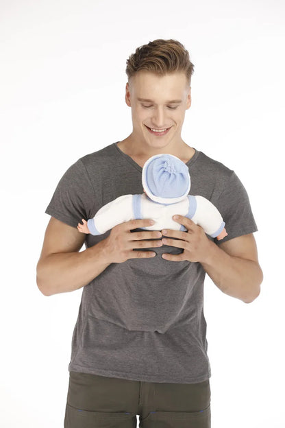 Premium Mother Kangaroo Pocket T-Shirt Baby Carrier for Fathers - High-Quality Nylon Cotton Feeding Apparel for Summer Pregnancy