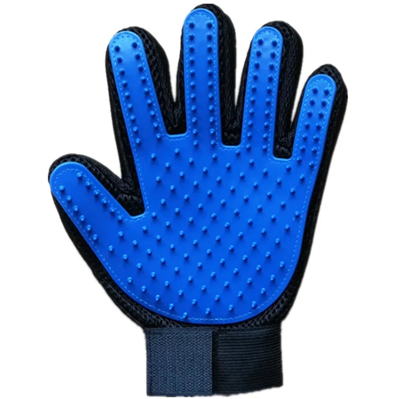 Premium Pet Grooming Glove - Effortless Deshedding & Relaxing Massage for Cats and Dogs