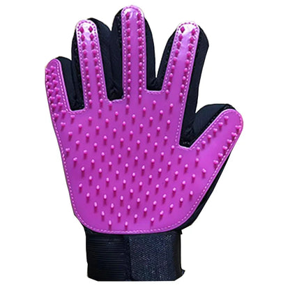 Premium Pet Grooming Glove - Effortless Deshedding & Relaxing Massage for Cats and Dogs